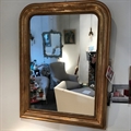 Louis-Philippe gilt-wood mirror C1900. From France